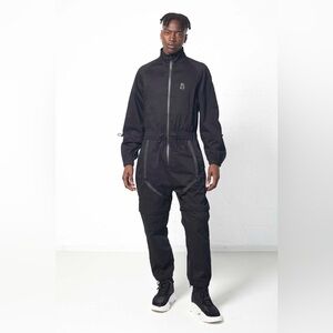 Magnlens Navy Full Zip Overalls N229-32